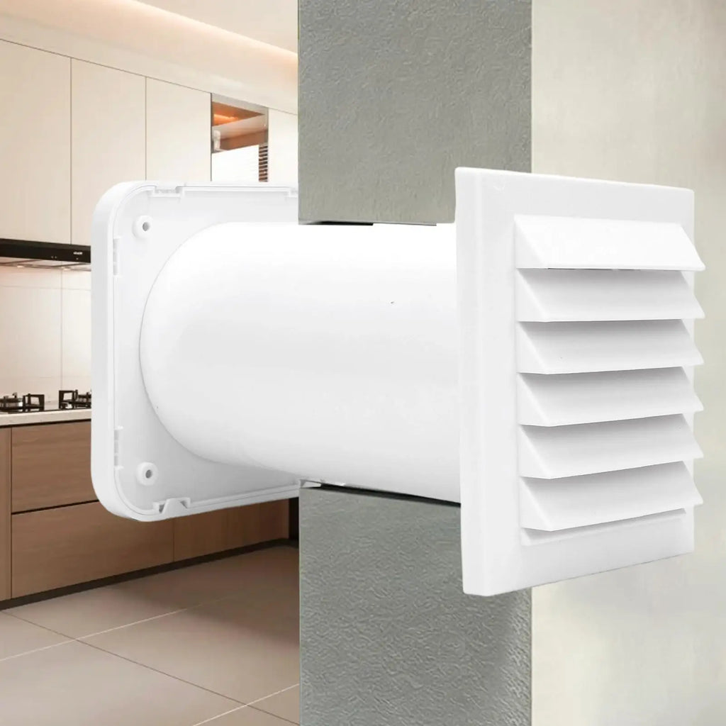 Passive Air Vent Through Wall Exhaust Inlet Airflow Ventilation Home