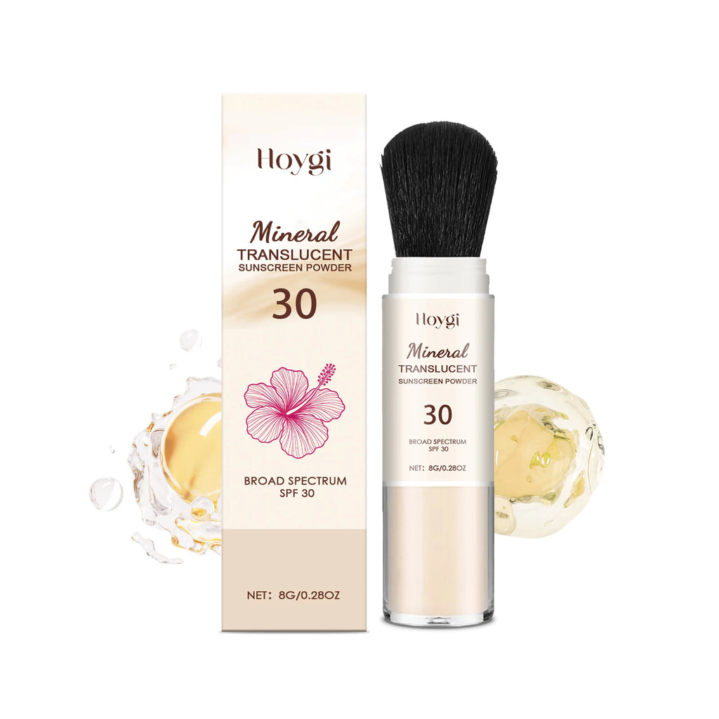 Hoygi Setting Powder – Oil Control Spin Brush, All Skin Types Setting Powder Zpaxo 8g boxed