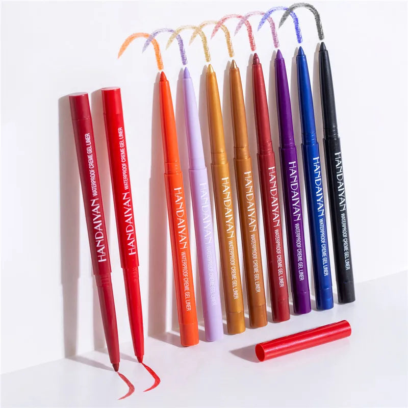 20 Colors Matte Eyeliner Waterproof Long Lasting Gel Liner Easy Use