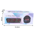 LED Motorcycle Helmet Display Tail Light – RGB DIY Night Riding