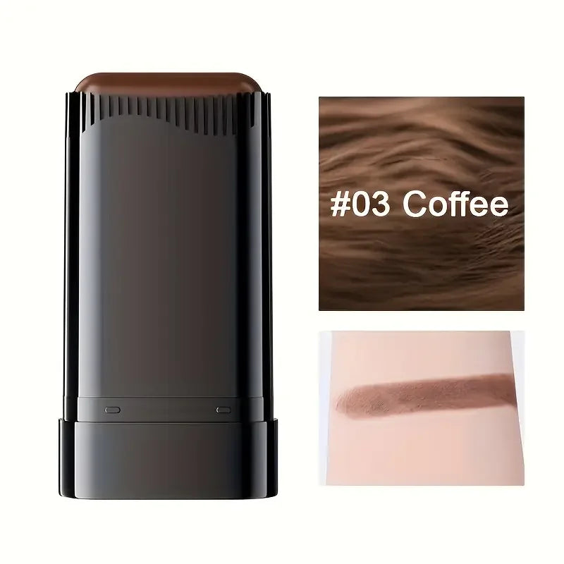 2 in 1 Hair Dye Stick with Comb,Quick Gray Coverage,Easy Application,Quickly Dye Hair Long Lasting Temporary Hair Coloring Pen Zpaxo 03Coffee