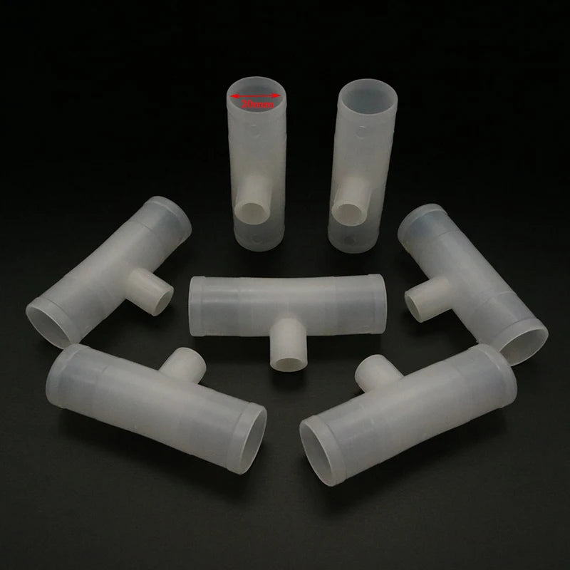 6- Automatic Chicken Drinker Tee Connectors 20 Plastic Bird PVC Zpaxo