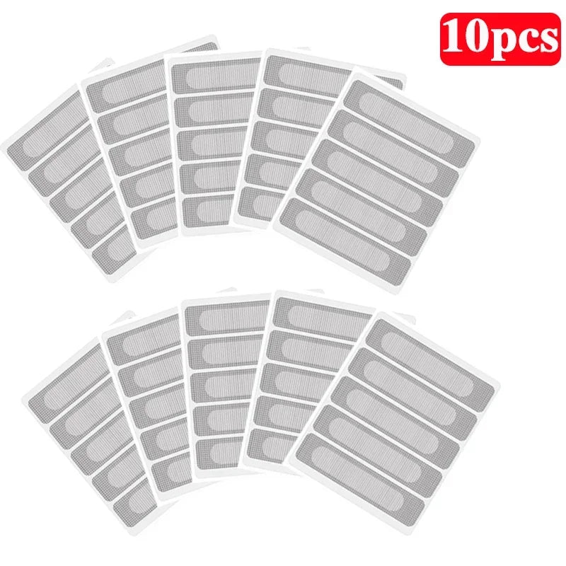 Window Screen Patch & Weep Hole Cover – Anti-Mosquito Mesh Screen Repair Patch Zpaxo Stickers 10pcs