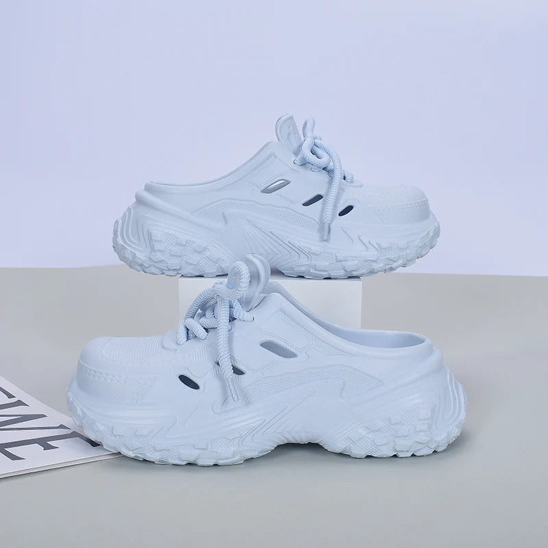2025 Summer Fashion Breathable Chunky Sneakers Women EVA Non Slip