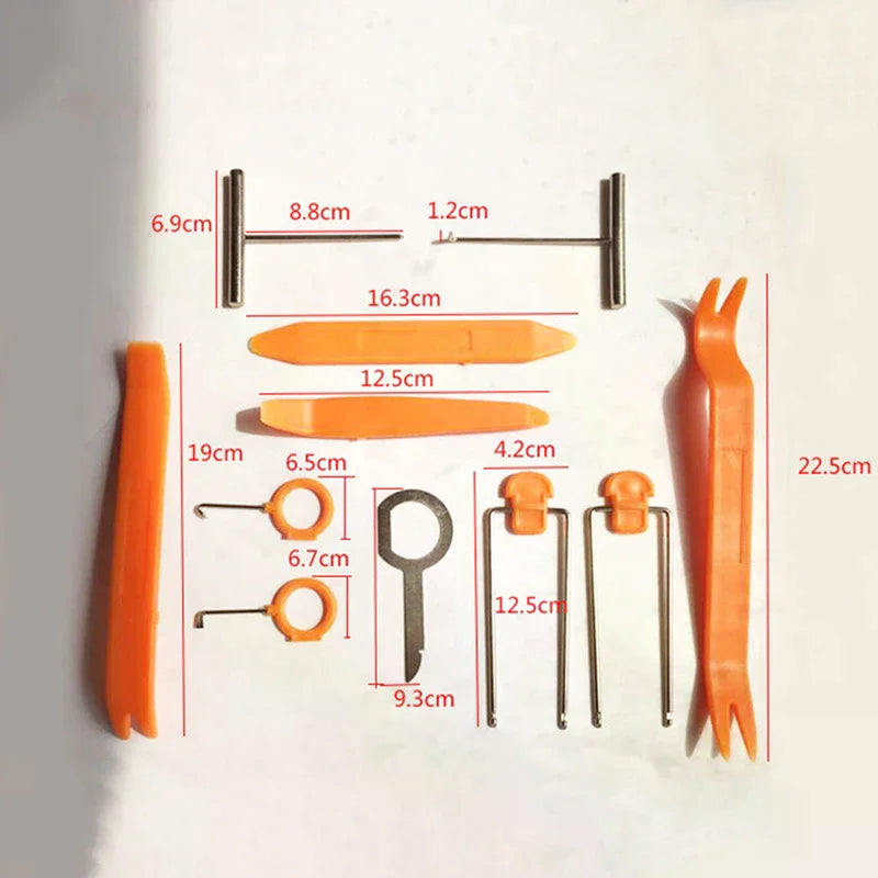 12-Piece Car Door Panel Removal Tool Set – 4-in-1 Trim Kit