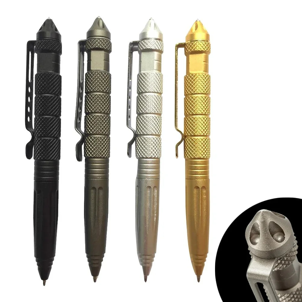 Portable Tactical Pen Self Defense Aviation Aluminum Emergency Glass Zpaxo
