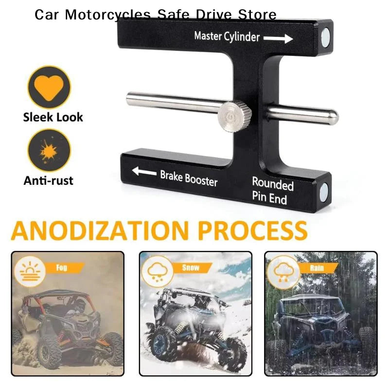 Car Brake Booster Push Master Cylinder Rod Length Gauge Adjustment