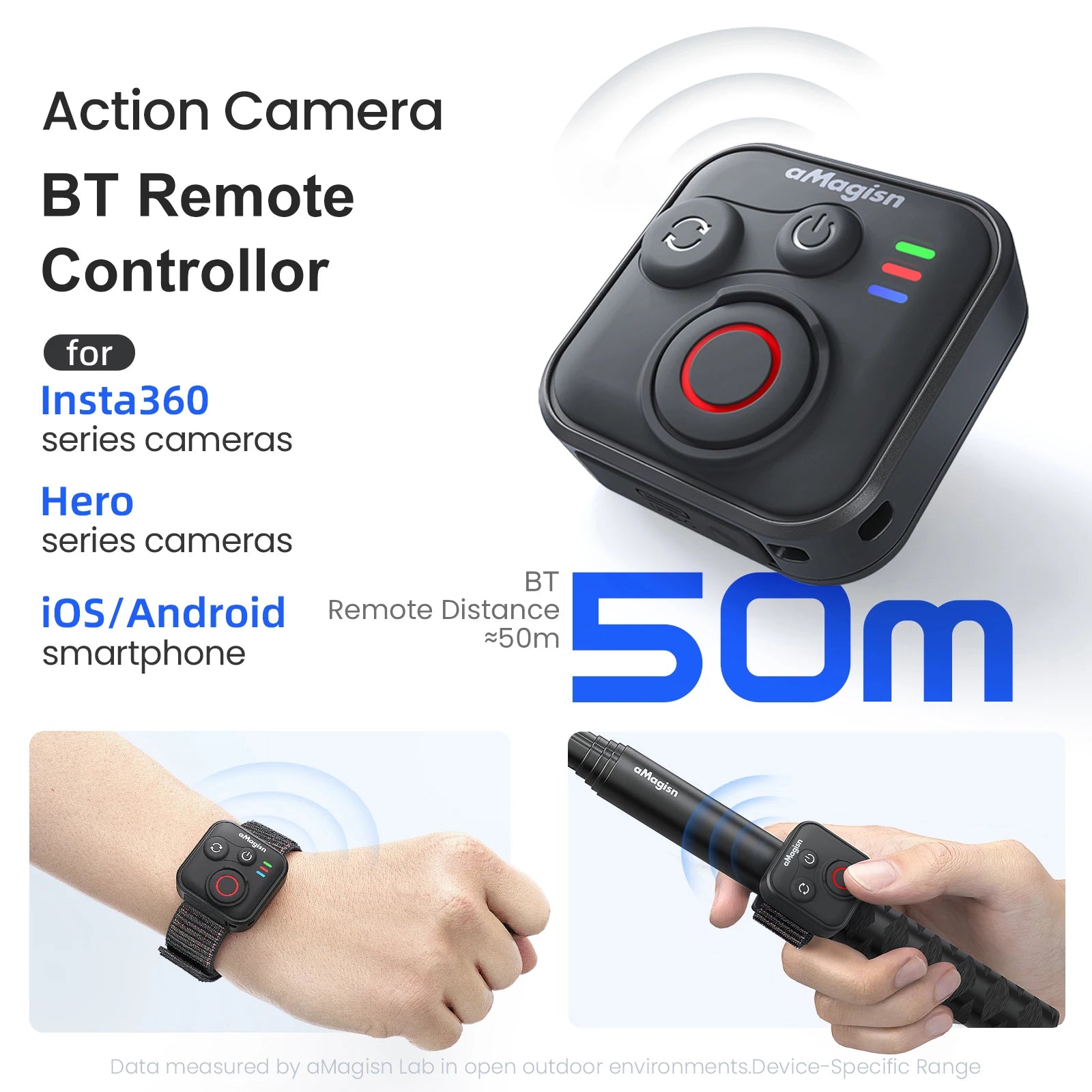 Universal Remote Control Insta360 Hero Series Ace Action Camera