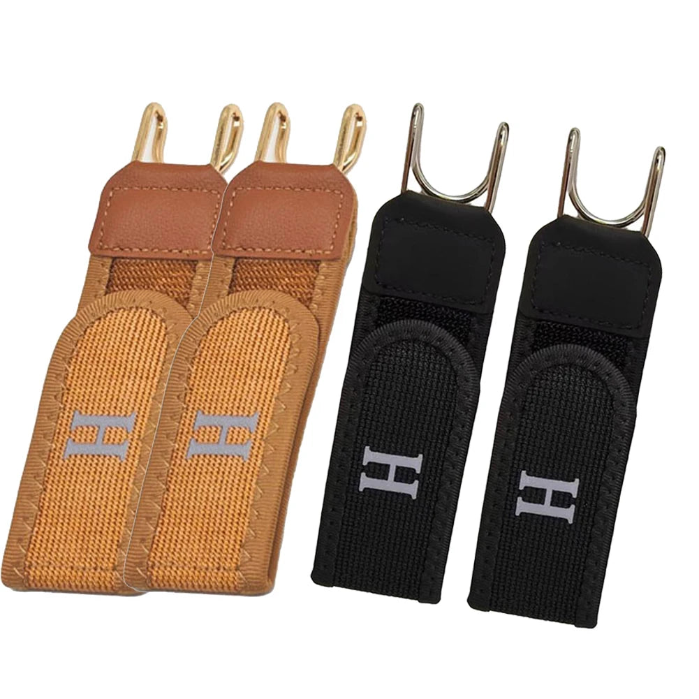 Adjustable No Buckle Stretch Belt Buckleless Hook Soft Edge Pad Elastic Invisible Buckless Belt for Jeans Pants Waist Belt Gift Zpaxo A2BA