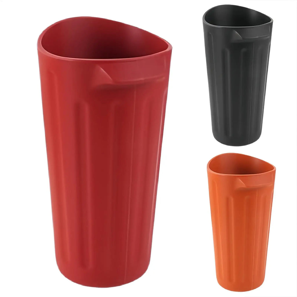 Mini Silicone Car Trash Can – Auto Cup Holder Garbage Bin Car Trash Bin Zpaxo