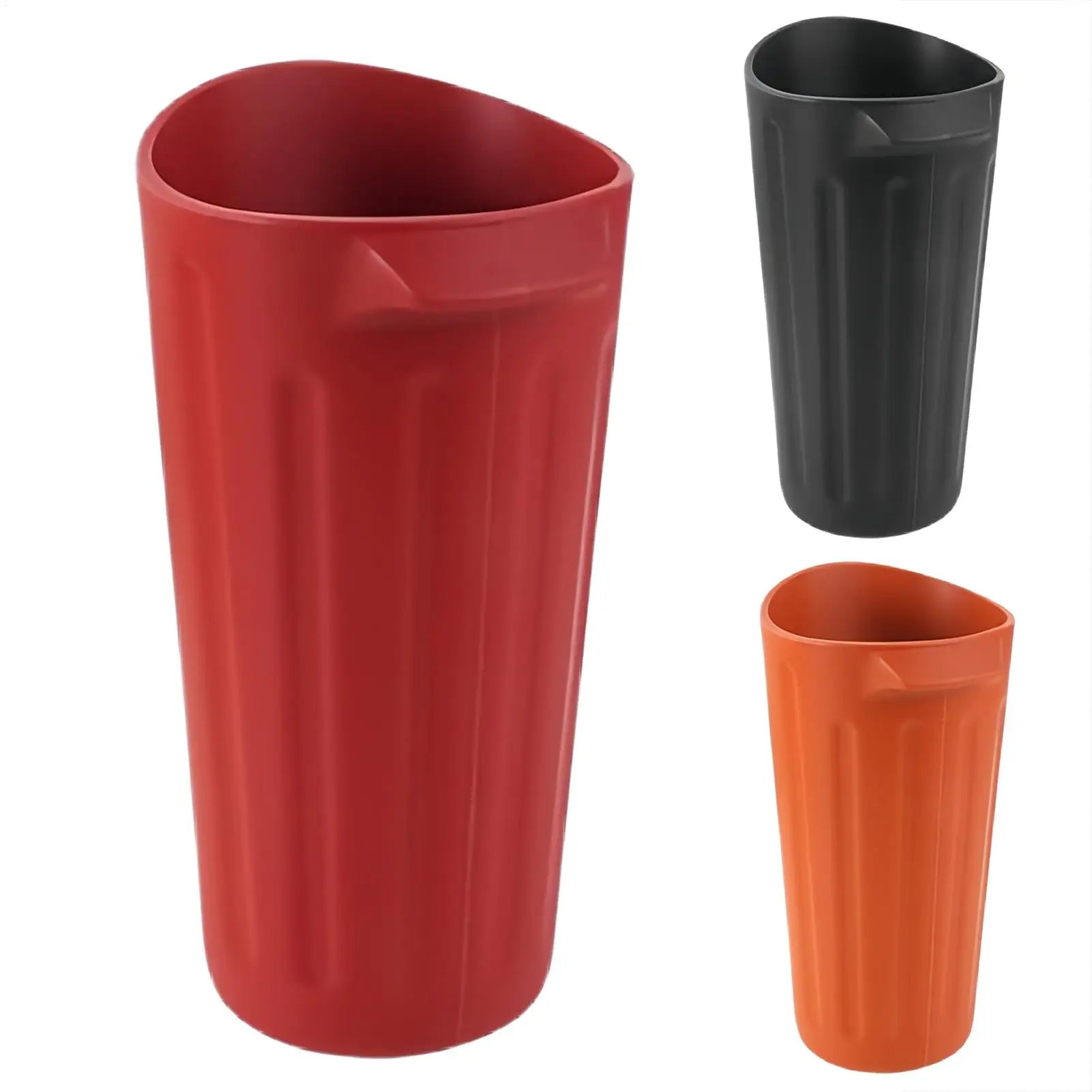 Mini Silicone Car Trash Can – Auto Cup Holder Garbage Bin Car Trash Bin Zpaxo