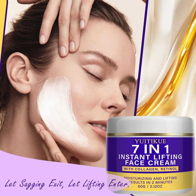 YUITIKUE 7-in-1 Lifting Cream – Collagen & Retinol Anti-Aging Anti-Aging Face Cream Zpaxo