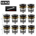 Water Stop Valve Pipeline Brass Raw Material Angle Faucet Automatic