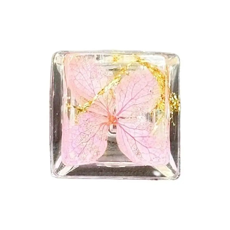 652F Epoxy Resins Mechanical Keyboards Keycap Translucents OEM Zpaxo Pink CN