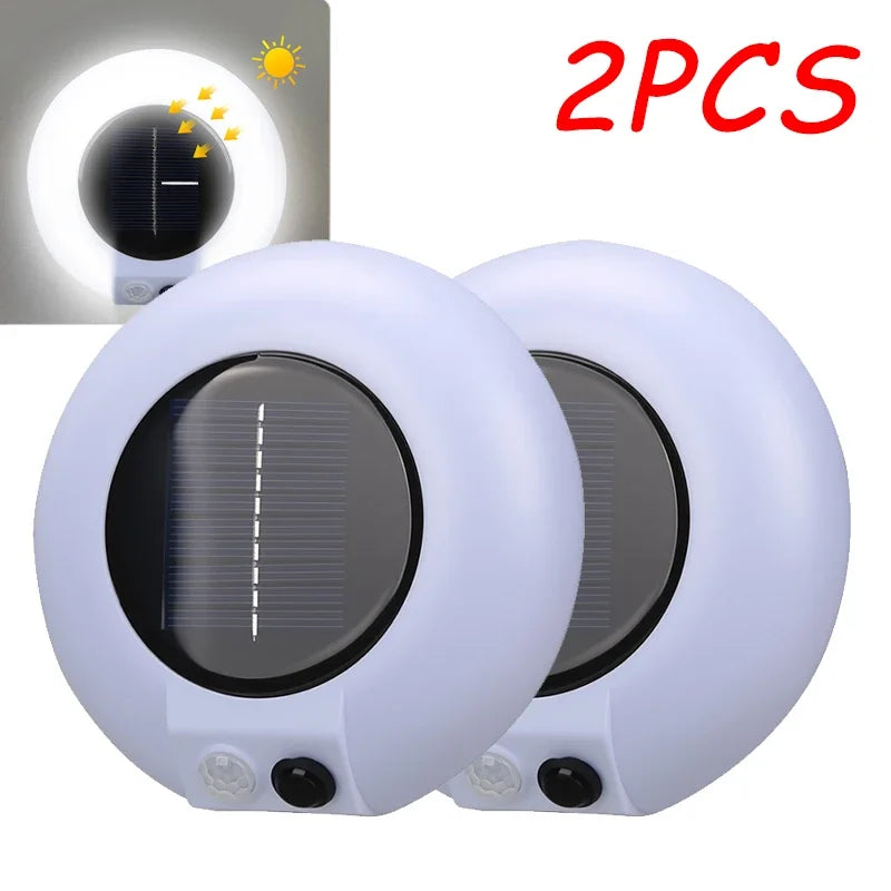 20 LED Solar Motion Sensor Wall Light – IP65 Outdoor Garden