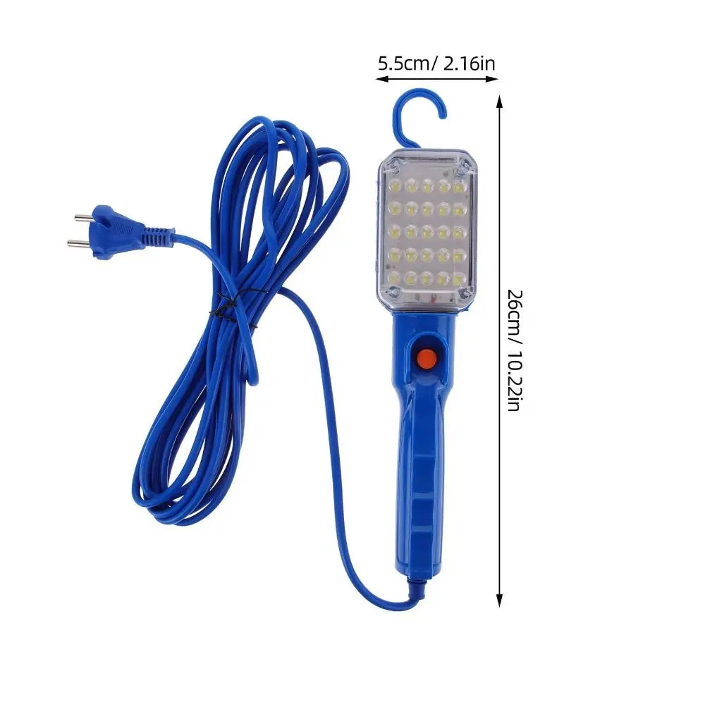 Portable 30 LED Workshop Flashlight 220V Magnet Handheld Repair Lamp Zpaxo