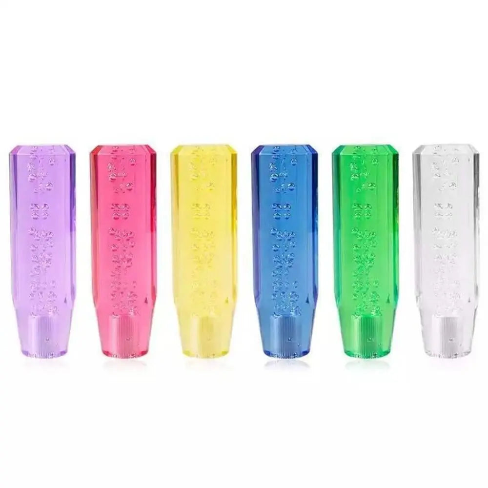 Transparent Bubble Gear Shift Knob Crystal Manual Design Transmission Zpaxo