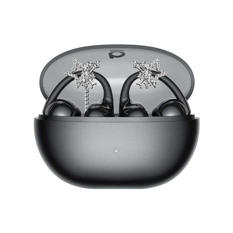Baseus Bowie MC2 AIR Clip-on TWS Earbuds Ear Clips Wireless Earphones Zpaxo Earring Set Black China Mainland