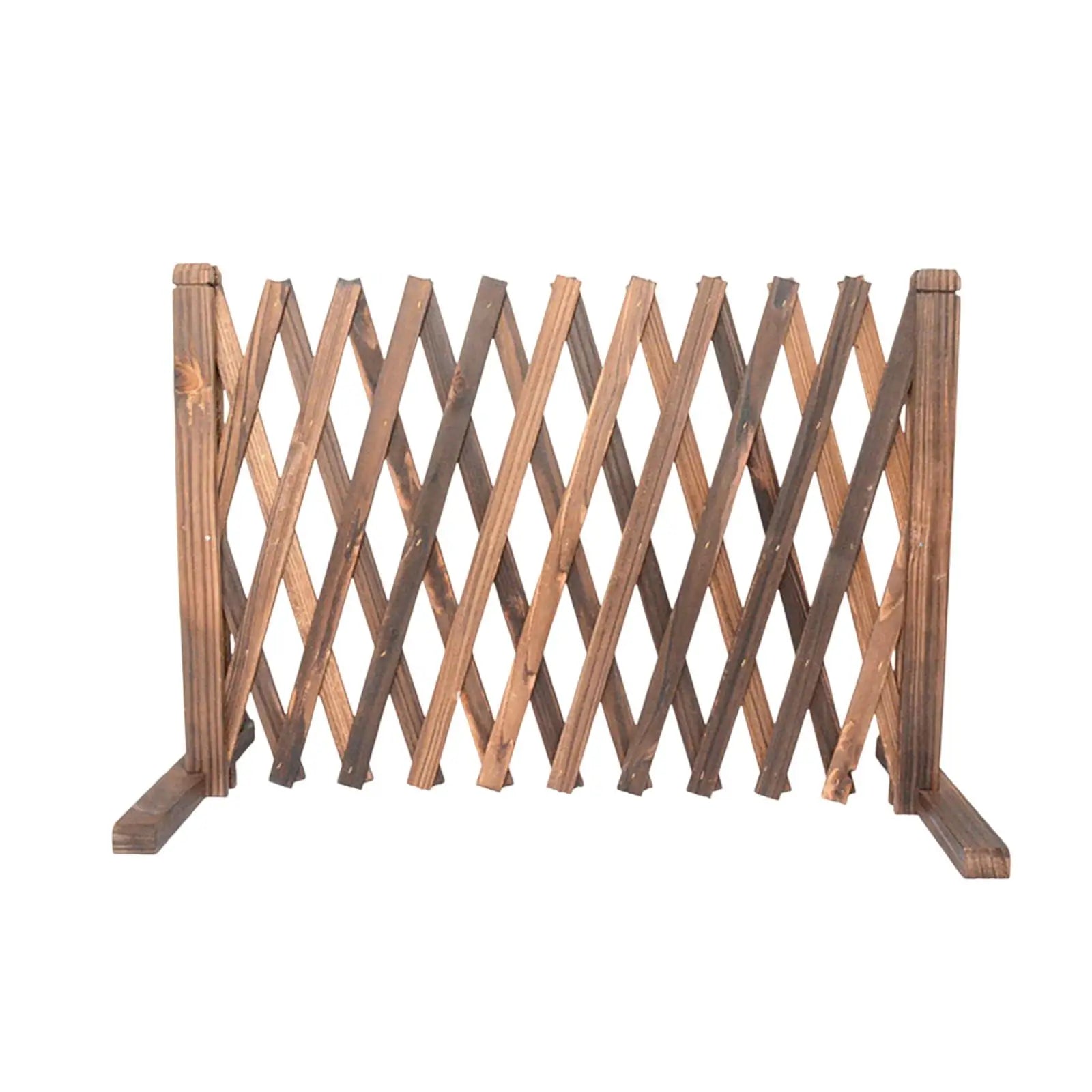 Expandable Wood Fence Photo Background Extendable Trellis Lattice Zpaxo Wood Color
