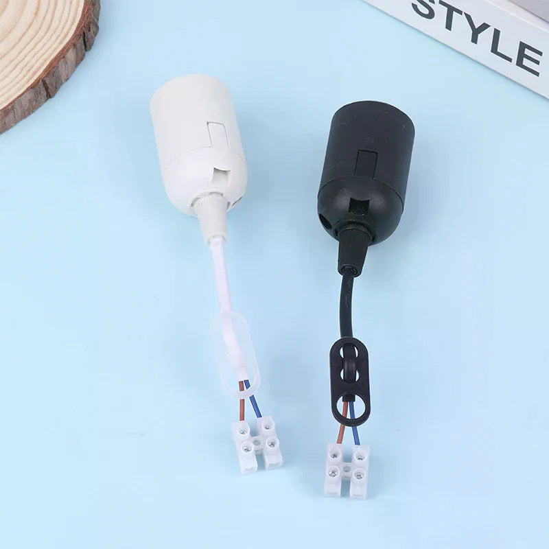 E27 Lamp Holder Construction Socket Cable Site Renovation Lighting Zpaxo