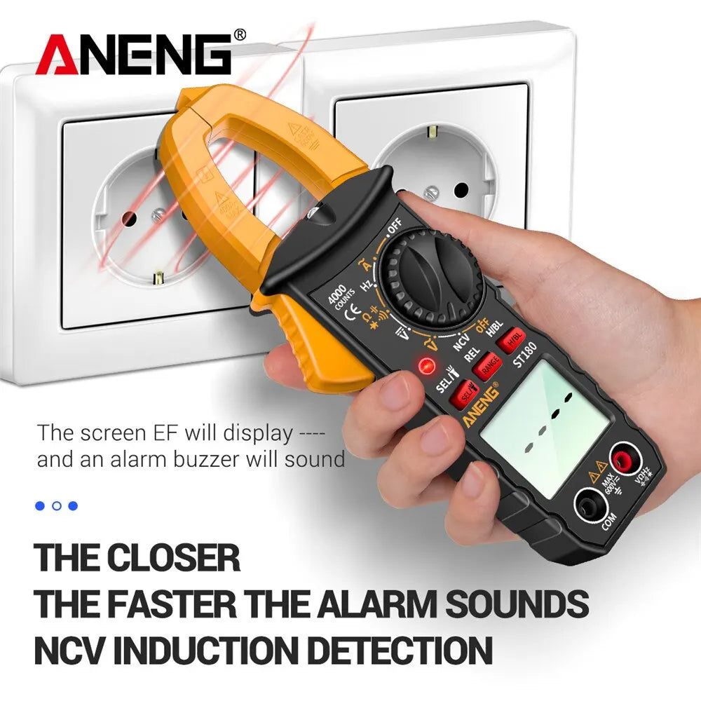 ANENG ST180 AC Current Multimeters 4000 Counts Digital Clamp Meters Zpaxo