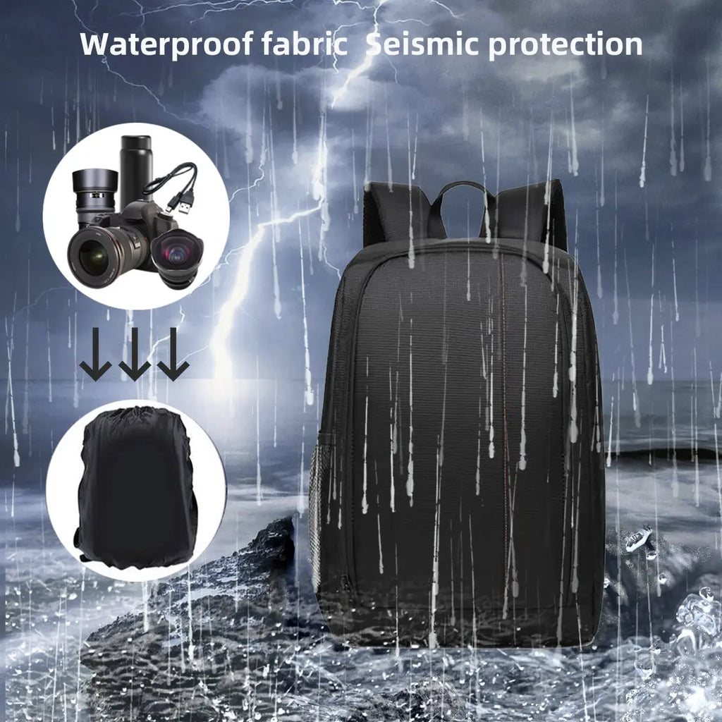 Outdoor Camera Backpack Video Digital Shoulder Bag Waterproof Photo