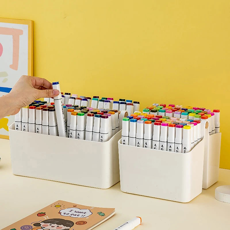 Extensive Capacity Multipurpose Storage Caddy Portable Pen Box School Zpaxo