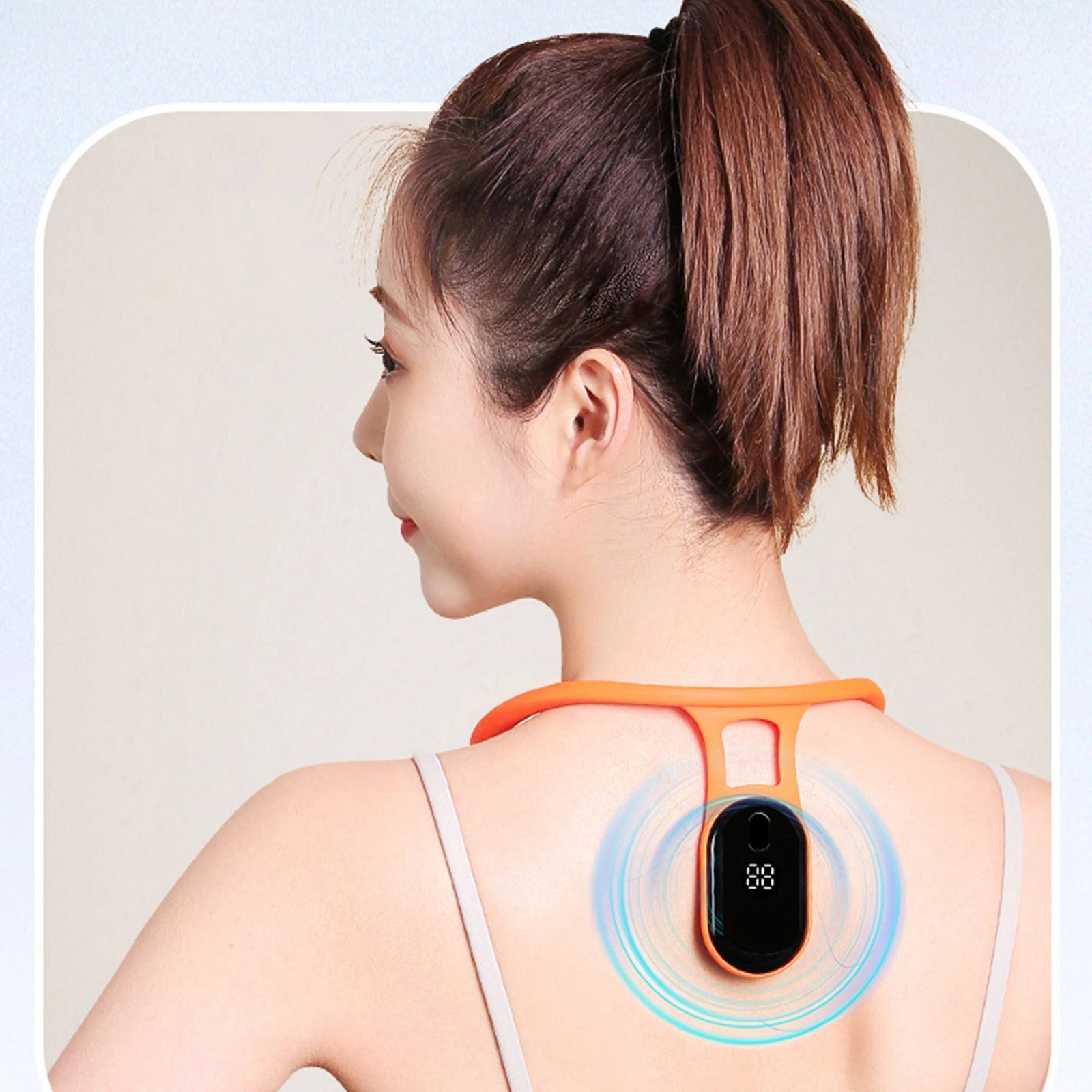 Smart Posture Corrector Vibration Reminder Neck Hump Realtime