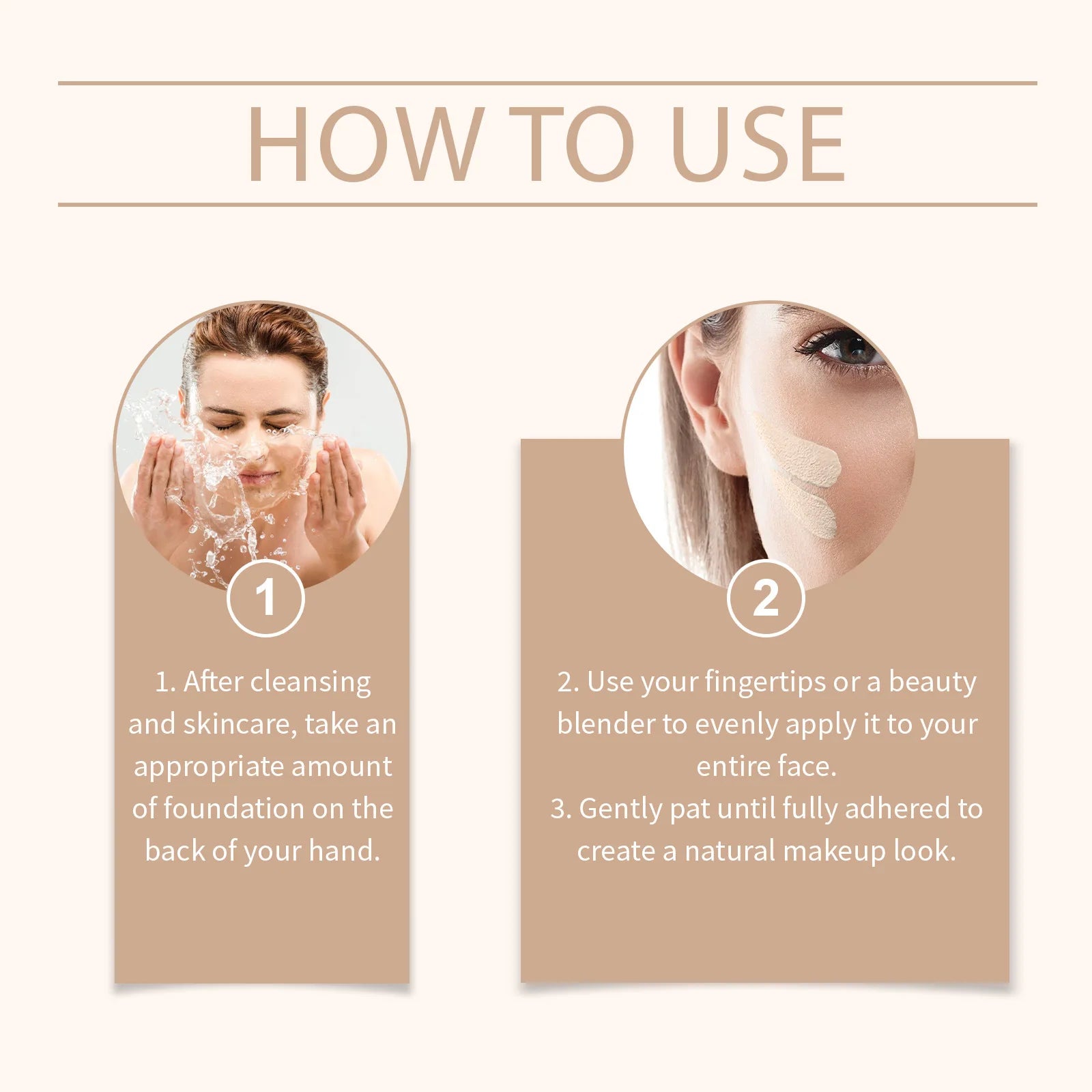 Color Changing Liquid Foundation | Waterproof Full Coverage Makeup Liquid Foundation Zpaxo