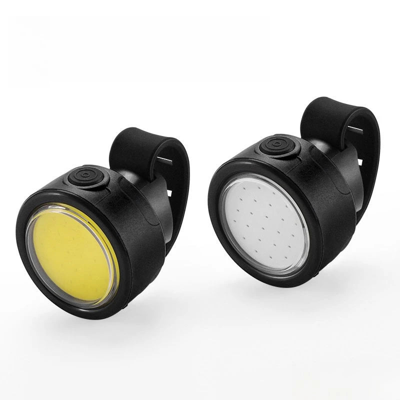 Bicycle Headlights Brake Lights Night Riding Road Bikes Mountain Bikes Adjustable Super Bright Headlights Riding Accessories Zpaxo Strap 2pcs set