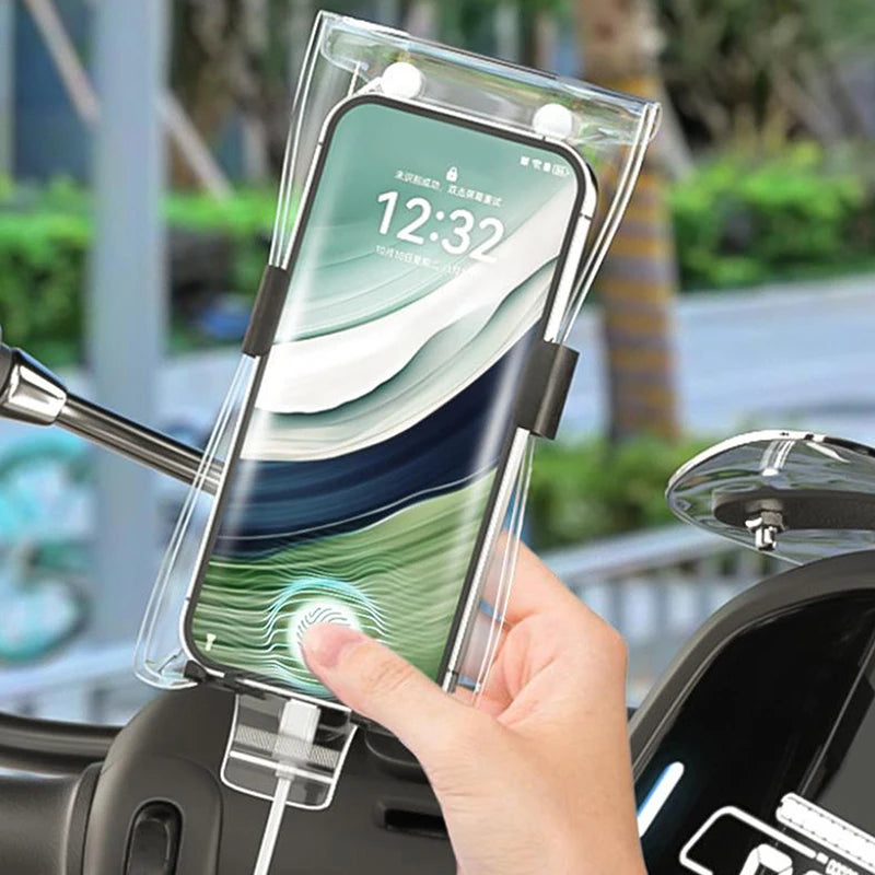 Transparent Waterproof Phone Case Touch Screen Under 7 2 Inches Zpaxo