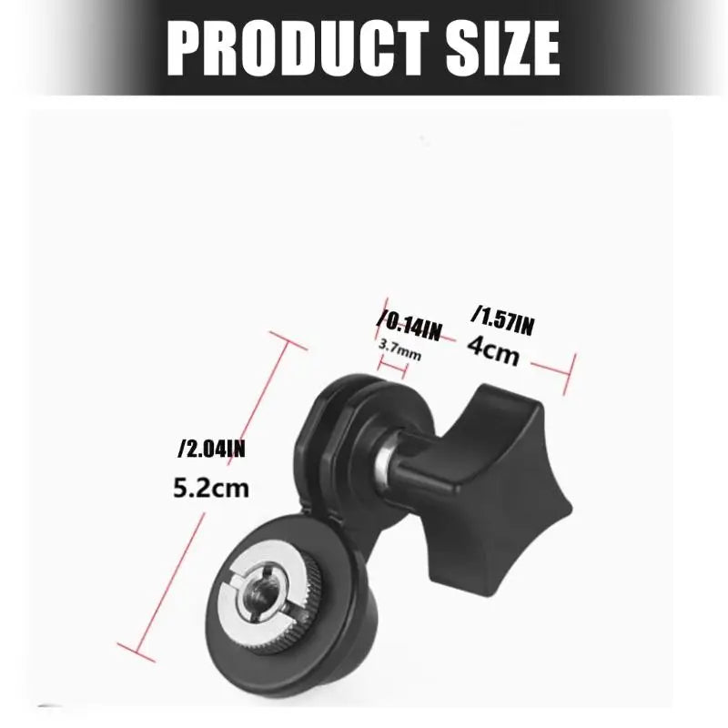 652F Shock Mount Repair Part Locking Joint Stand Support Use Zpaxo