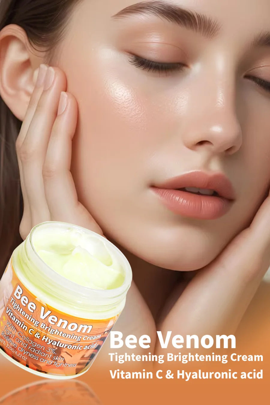 Bee Venom Firming Cream – Anti-Wrinkle Moisturizer 120g Firming Face Cream Zpaxo