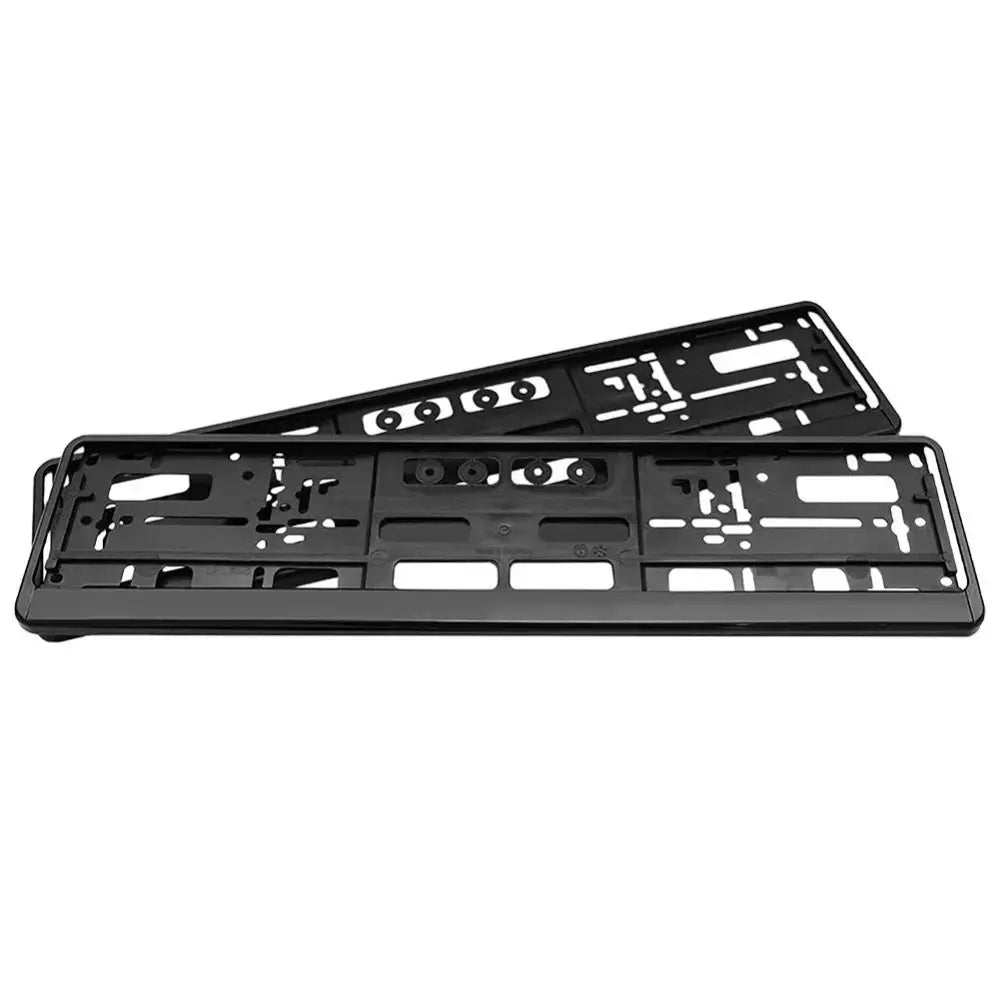Glossy Surface Registration Plate Holder Anticorrosion Durable License Plate Frame High Quality Waterproof Zpaxo