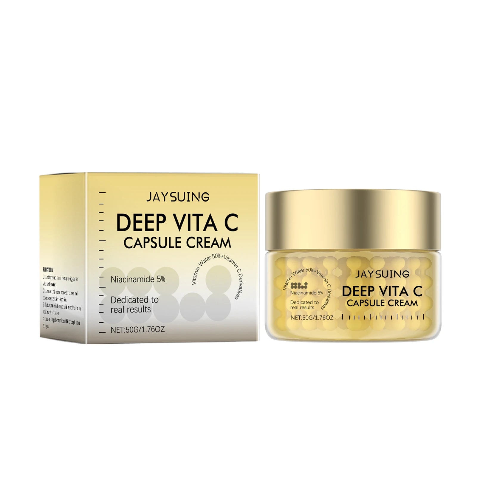 Vitamin C Gold Capsule Face Cream – Brighten & Hydrate 50g Brightening Face Cream Zpaxo 50g 50g