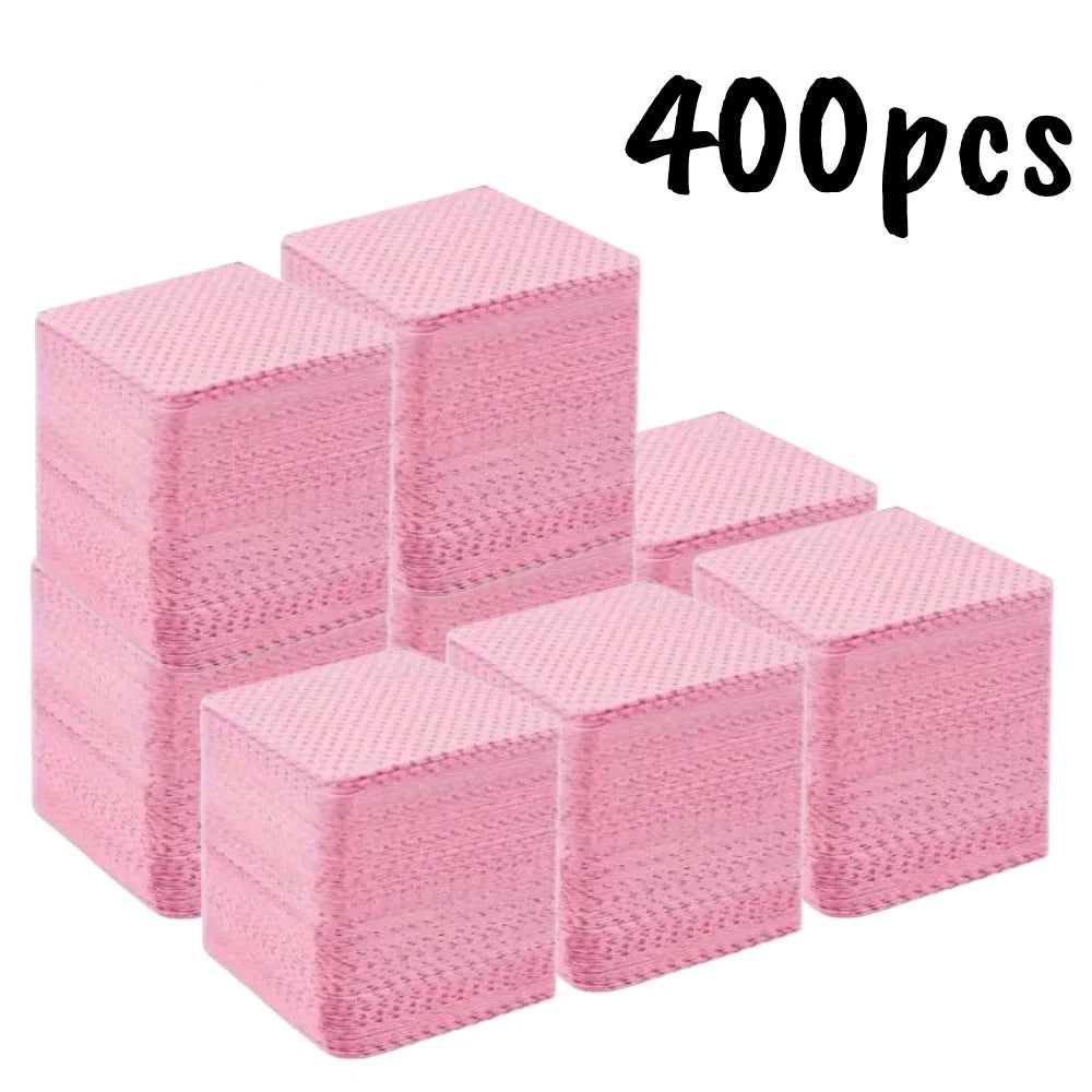 20- Lint-free Nail Wipes Gel Cleansing Tissues Aluminum-free Polish