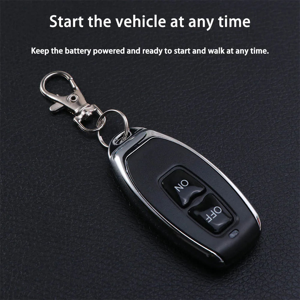 12 V 240 Remote Control Battery Disconnect Switch LED Display Zpaxo