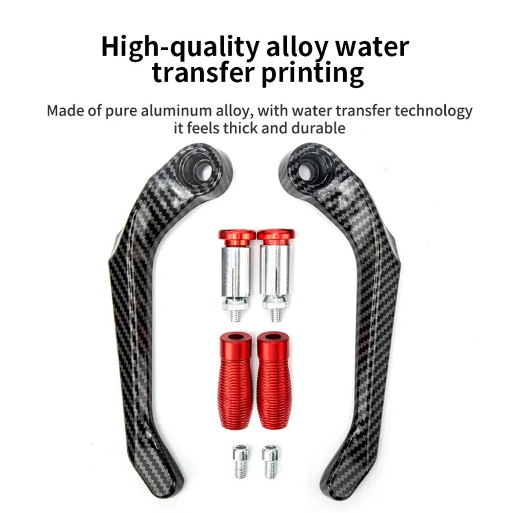 Motorcycle Water Transfer Printing Handguard Brake Horn Off-road Anti