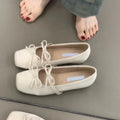 Fashion Butterfly-knot Ladies Ballet Flats Shoes Female Shallow Women