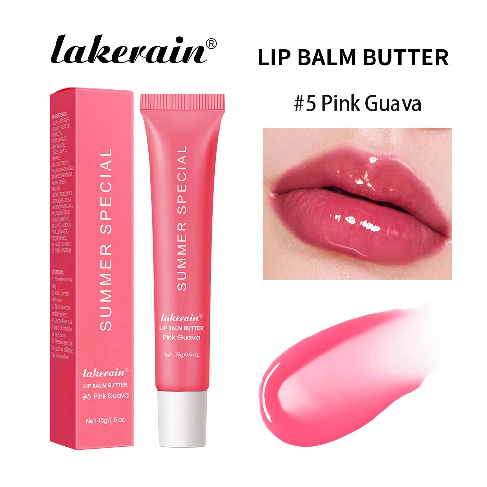 Moisturizing Lip Balm Butter Gently Nourishes Moisturizes Soothes Lips Beautifying Smoothing Lip Butter Balm Beauty Lip Care Zpaxo Pink Guava
