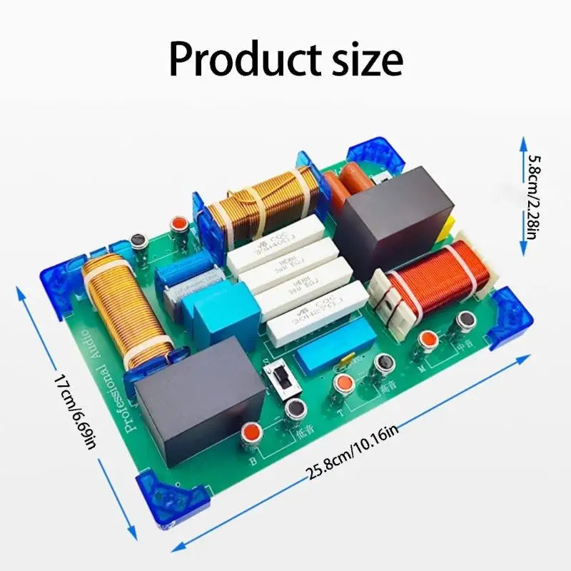 652F Loudspeaker Divider Board 4-8 Ohms Crossover Cabinet Repair Tasks Zpaxo