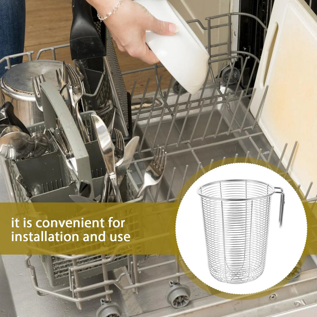 Stainless Steel Dishwasher Chopstick Holder Hanging Cutlery Basket