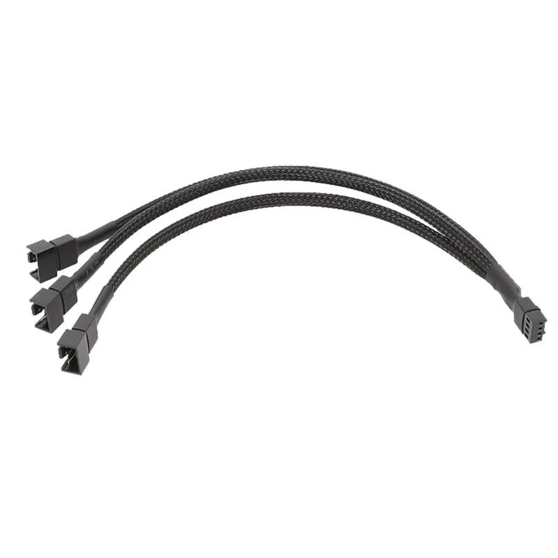 652F 4 Pin PWM CPU Fan Wire Connectors Adapter Computer Extension Zpaxo 1 to 3 China Mainland
