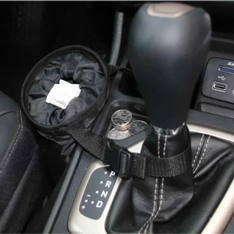 Car Seat Back Trash Bin – Hanging Oxford Cloth Garbage Bag Car Seat Organizer Zpaxo