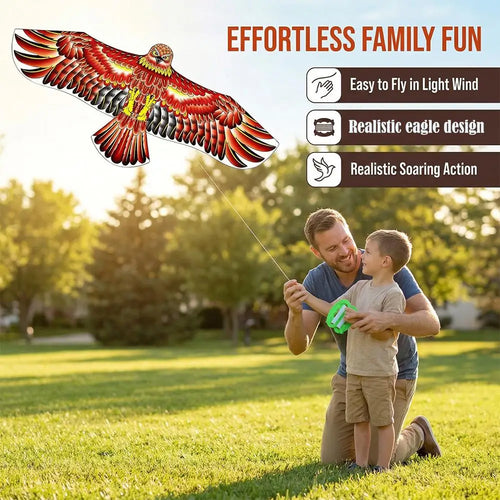 1.1M Eagle Hawk Kite Bird Scarer – Garden Bird Repellent Bird Scarer Kite Zpaxo