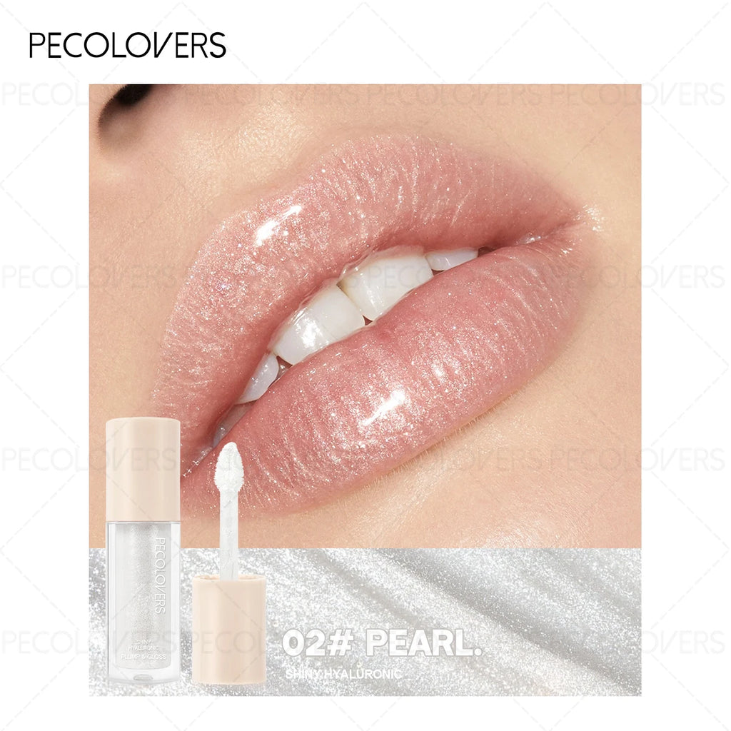 Glitter Mirror Pearl Lip Gloss Waterproof Lasting Plumping Liquid Lipstick Moisturizing Shine Lip Glaze Lips Makeup Cosmetics Zpaxo 02