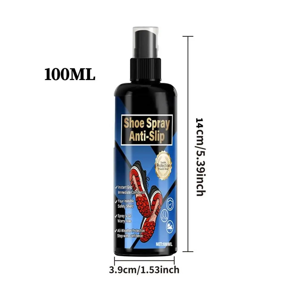 Shoe Grip Spray Anti Slip Enhancer Sports Safety Traction Liquid