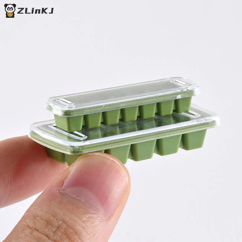 Miniature Dollhouse Food Ice Scoop Cube Storage Box Model Toys Doll Zpaxo