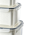 Fruit Storage Containers Dishwasher Safe Reusable Lids Refrigerator