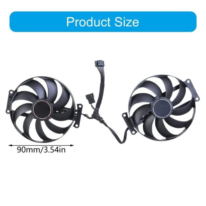 652F GPU Cooling Fan PLA09215S12H Model Efficiency RTX2060 2070 Zpaxo